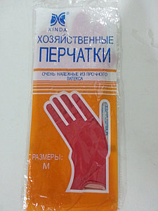 Перчатки резиновые в ассортименте