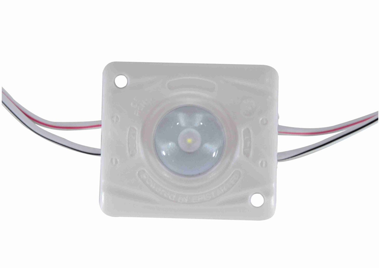 Светодиодные модули для прямой подсветки с алюминиевым теплоотводом (IP67) 1,4W, (цвет - белый)