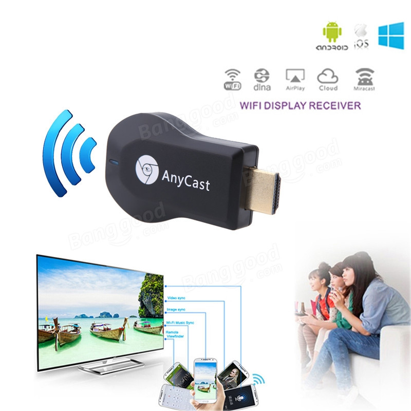 Беспроводной HDMI адаптер AnyCast Miracast AirPlay WiFi display Receiver - фото 4 - id-p35084199