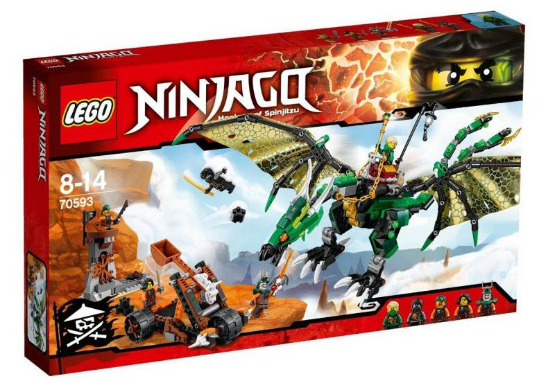 70593 Lego Ninjago Зелёный Дракон, Лего Ниндзяго