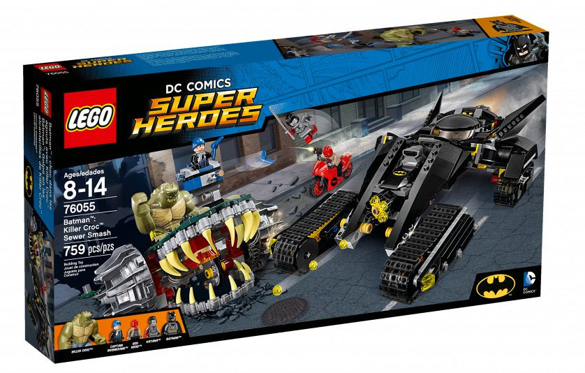 76055 Lego Super Heroes Бэтмен: Убийца Крок, Лего Супергерои DC