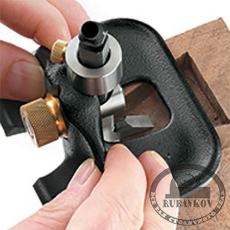 Рубанок-грунтубель Veritas Medium Router Plane - фото 3 - id-p35117319