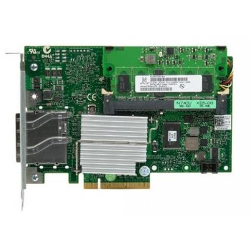 403-10589 Контроллер SAS Dell SAS PERC6/IR LSISAS1068 Int-2хSFF8484 (32-pin) 8xSAS/SATA RAID10 U300 PCI-E8x