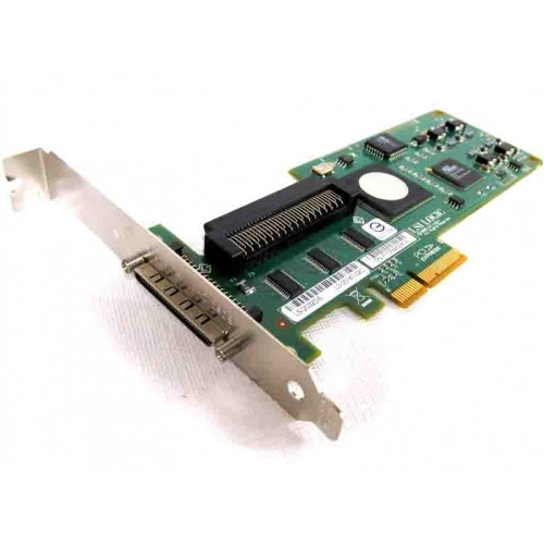 NU947 Контроллер SCSI Dell (LSI Logic) LSI20320IE Int-1x68Pin Ext-VHDCI RAID0/1 UW320SCSI PCI-E4x