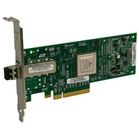 QLE8140-SR-CK Qlogic Single-port 10GbE-to-PCI Express Converged Network Adapter with SFP+ SR optical modules supporting distances up to 300m