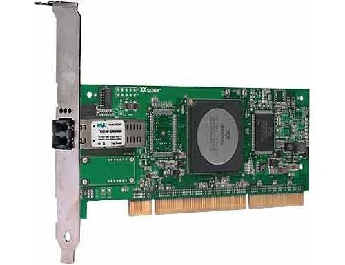 QLA2440-CK Qlogic 4Gbps Fibre Channel to PCI-X 2.0 HBA Single Port Optic