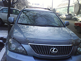 Защита фар Lexus RX 2003-2008 карбон