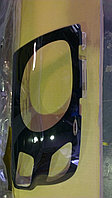 Защита фар Nissan Patrol (Y61) 2002-2004.с чёрным рисунком