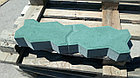 Вибропрессованная брусчатка "Волна" зеленая, фото 4