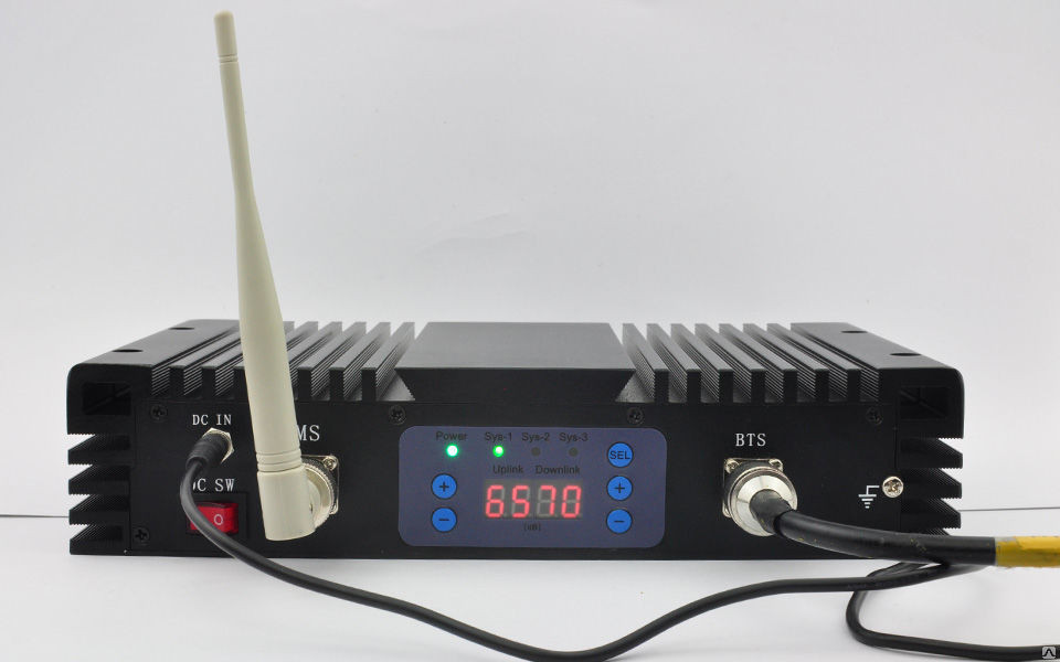 Репитер 2G/ 3G, усилитель сотового сигнала от 500 до 2000 кв.м.