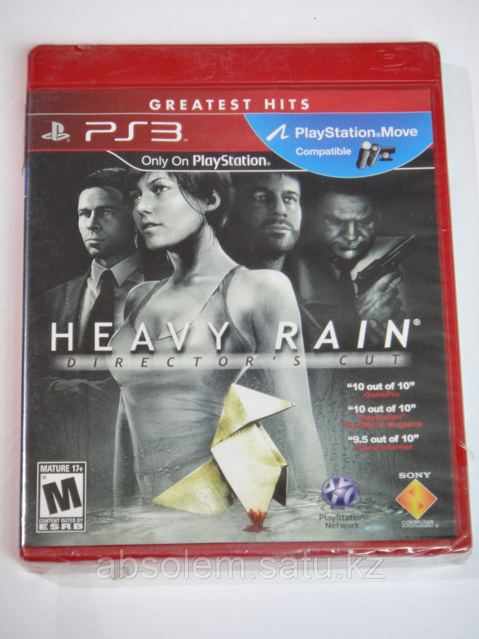 Игра для PS3 Heavy Rain Move на русском языке (вскрытый)