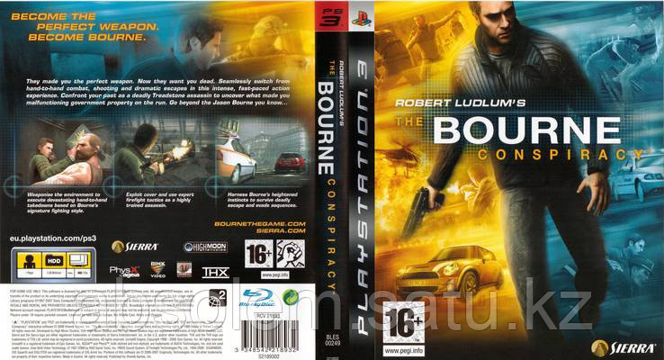 Игра для PS3 Bourne Conspirancy (вскрытый)