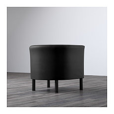 Кресло СОЛЬСТА ОЛАРП черный ИКЕА, IKEA, фото 2