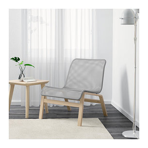 Кресло НОЛЬМИРА серый ИКЕА, IKEA  , фото 2