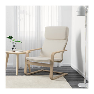 Кресло ПЕЛЛО Хольмби неокрашенный ИКЕА, IKEA, фото 2