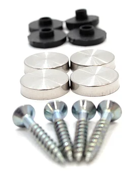 Шуруп в комплекте с декоративным колпачком 16мм (эконом) 4шт