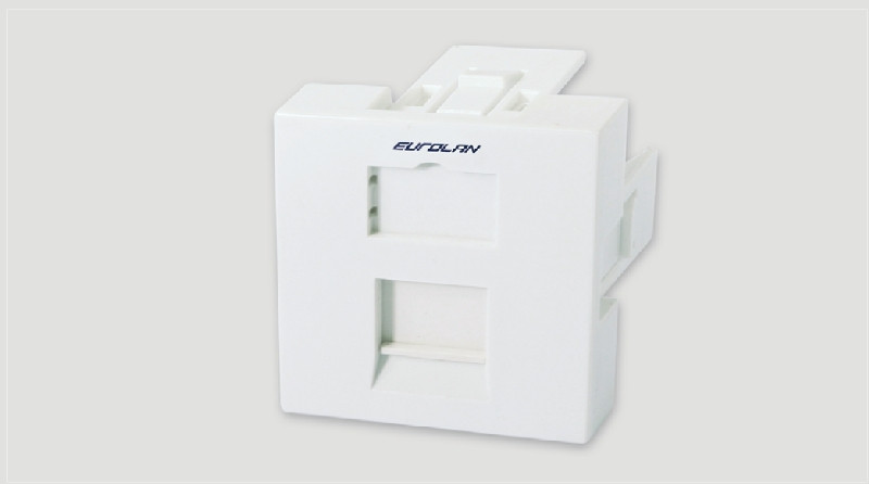 Eurolan Адаптер 1М для одного информационного модуля Keystone - фото 1 - id-p35210622