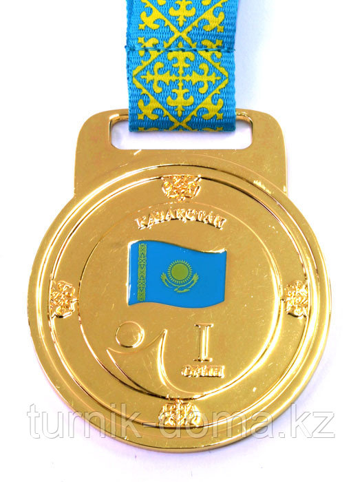Медаль рельефная за 1-е место (золото) - фото 1 - id-p35212852