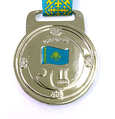 Медаль рельефная за 2-е место (серебро)