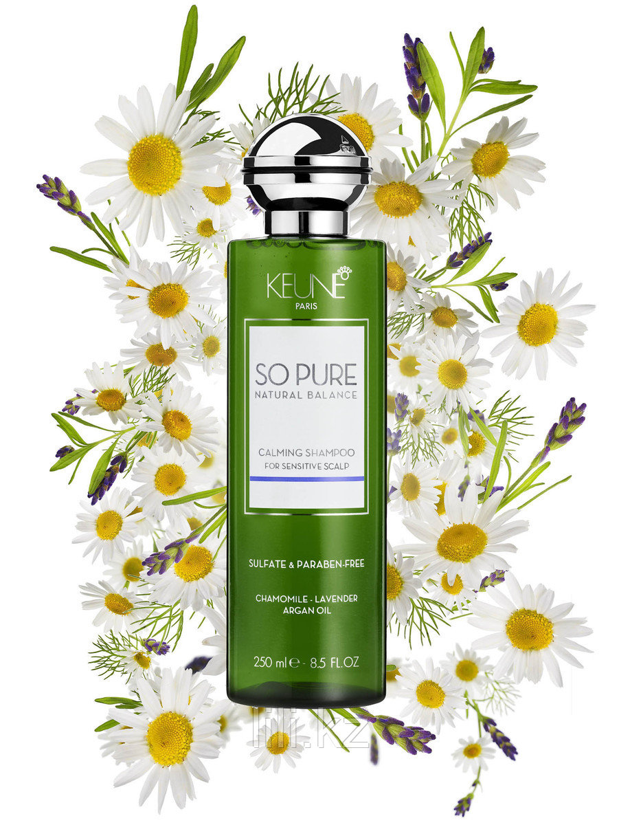 Шампунь "Успокаивающий" для всех типов волос Keune So Pure Natural Balance Calming Shampoo 250 мл.