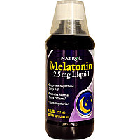 Мелатонин, Жидкая форма, (237 мл). Natrol