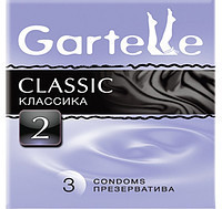 Презервативы Gartelle 3шт, Classic Классика