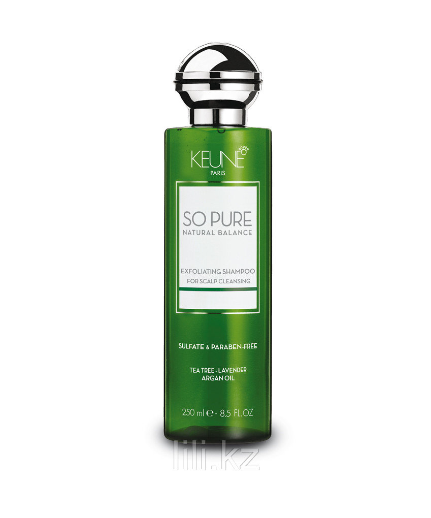 Шампунь "Обновляющий" против перхоти и зуда Keune So Pure Natural Balance Exfoliating Shampoo 250 мл