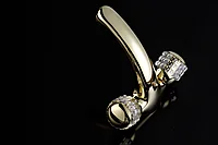 Смеситель Maier Elit-Cristal хром-золото