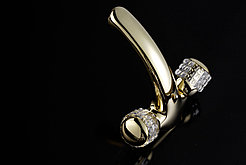 Смеситель Maier Elit-Cristal хром-золото