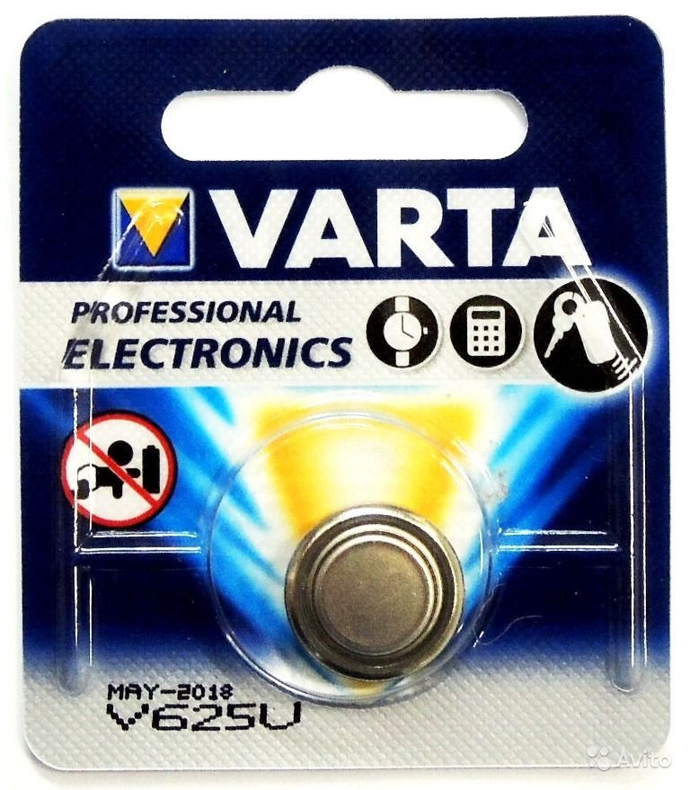 Батарейка VARTA V625U ,LR9