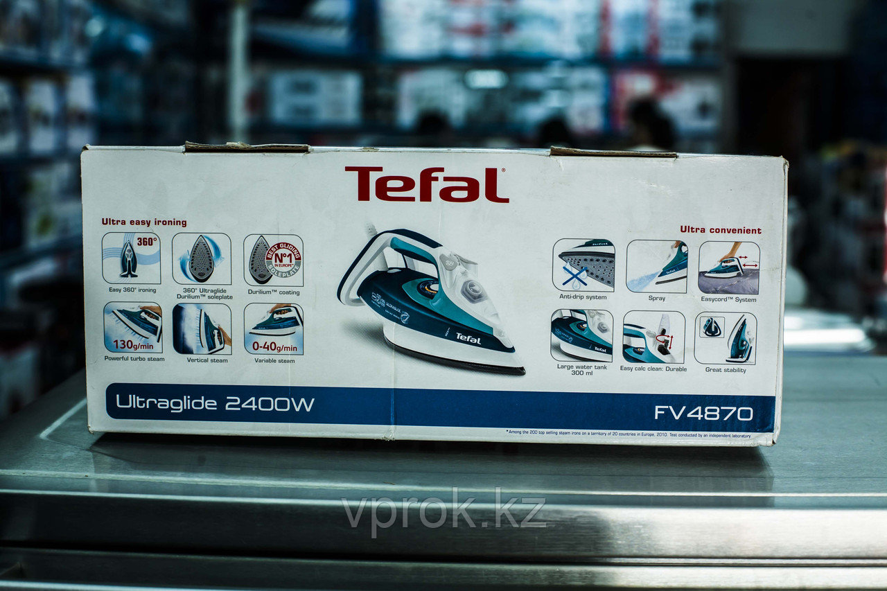 Утюг "Tefal Ultraglide FV 4870" - фото 4 - id-p35237123