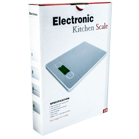 Весы кухонные электронные Hi-Tech EB (Белый) - фото 3 - id-p35237817