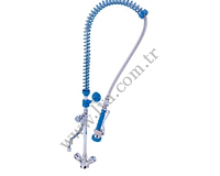 Душирующее устройство крепление к мойке с краном