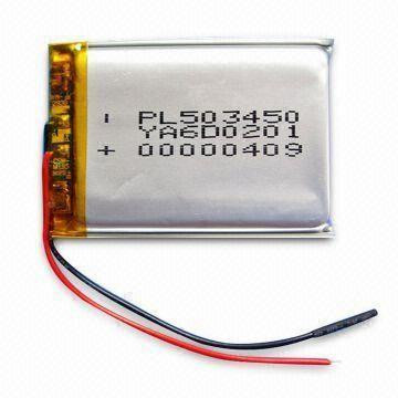 Аккумулятop 3,7v 1100mAh PL503450 5x34x50mm для MP3/4/5,GPS