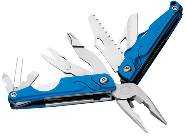 Мультиинструмент LEATHERMAN Мод. LEAP (13^)(синий)(8,25см) R39092