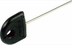 Ключ-игла для выемки сердечника, расцепляющая игла, сталь/ пластмасса, фото 1