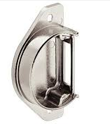 Ответная часть для замка на раздвижные двери, 22 мм.