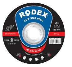 Отрезной диск по металлу Rodex 115*1.6*22mm