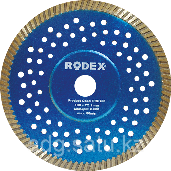 Ультра Тонкий Алмазный Отрезной Диск Rodex 115*1.3*22.2 mm