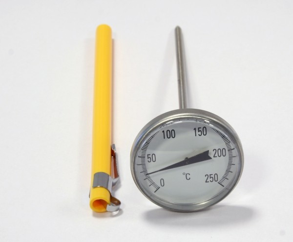 Карманный термометр для асфальто-бетона +50-260С