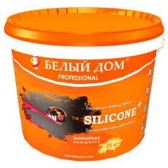 Краска силиконовая акриловая SILICONE+ интерьерная