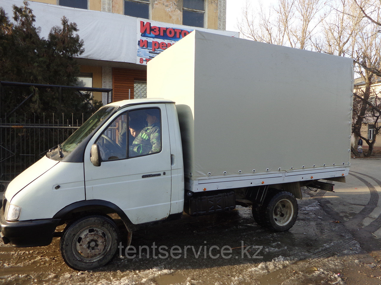 Изготовление тента на Газель