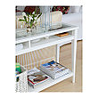 Стол консольный ЛИАТОРП белый ИКЕА, IKEA , фото 2