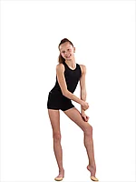 Шорты короткие с отстроченными рельефами Solo