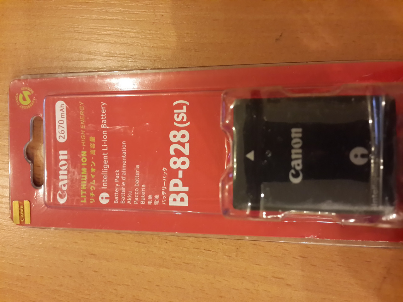 Аккумулятор CANON BP-828 гарантия один год