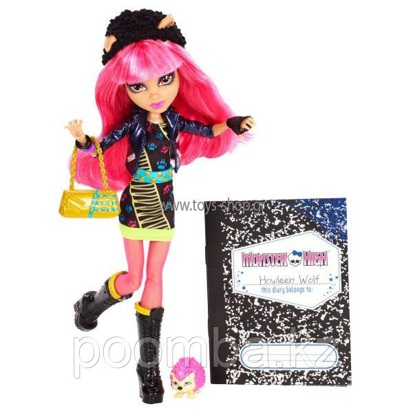 Куклы Monster High 13 ЖЕЛАНИЙ, Школа Монстров, Хоулин Вульф серия "13 Желаний"