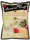 Fussie Cat комкующийся наполнитель с ароматом роз - 10 л (8,1 кг)