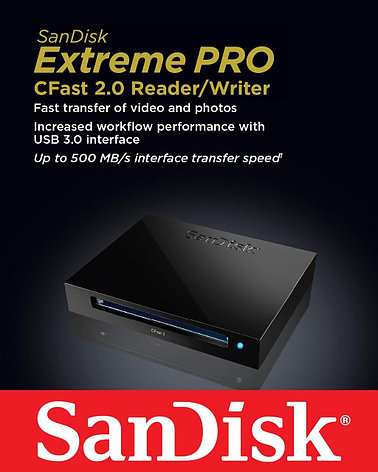 SanDisk EXTREME PRO C-FAST cfast card reader, фото 2