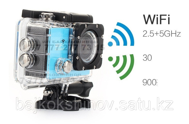 Экшн камера 1080P для GoPro с крепежами водонепроницаемая - фото 3 - id-p2052432