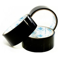 Скотч черного цвета 3,5 см x 0,3 см 